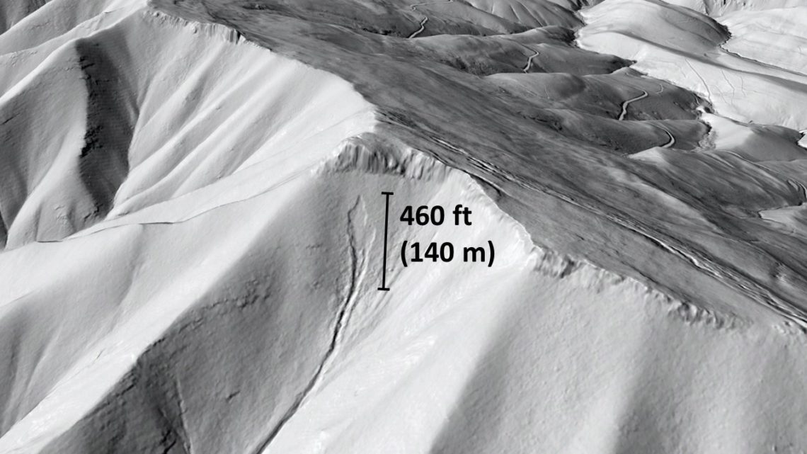 Lidar-derived imagery of 1949 debris flows on North Fork Mountain ...