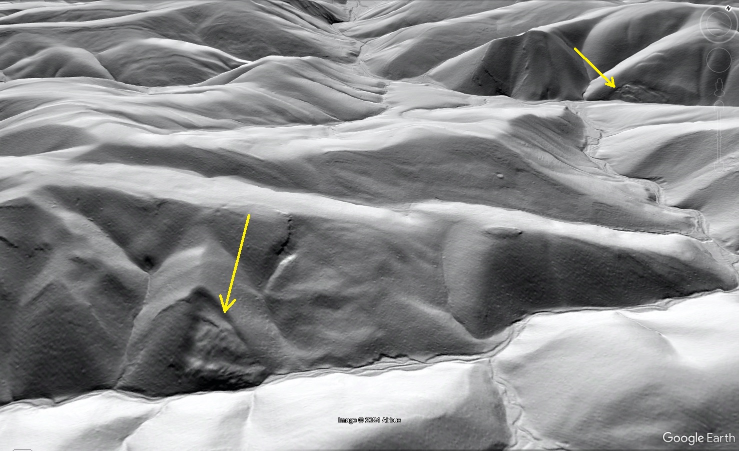 Blue Ridge Geologic Moving mountainsides: The giant quartzite landslides of the Macks ...